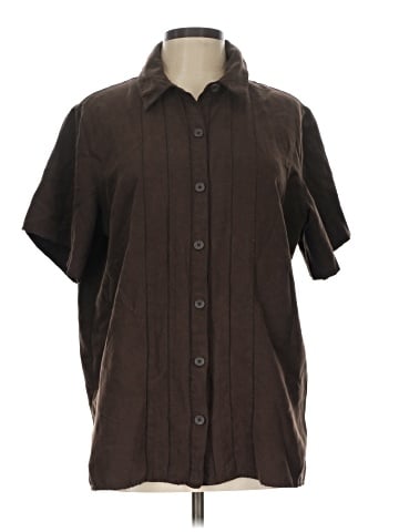 Studio Works Short Sleeve Blouse (view 1)