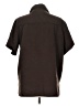 Studio Works 100% Polyester Brown Short Sleeve Blouse Size L - photo 2