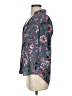 Iz Byer 100% Polyester Gray 3/4 Sleeve Blouse Size S - photo 5