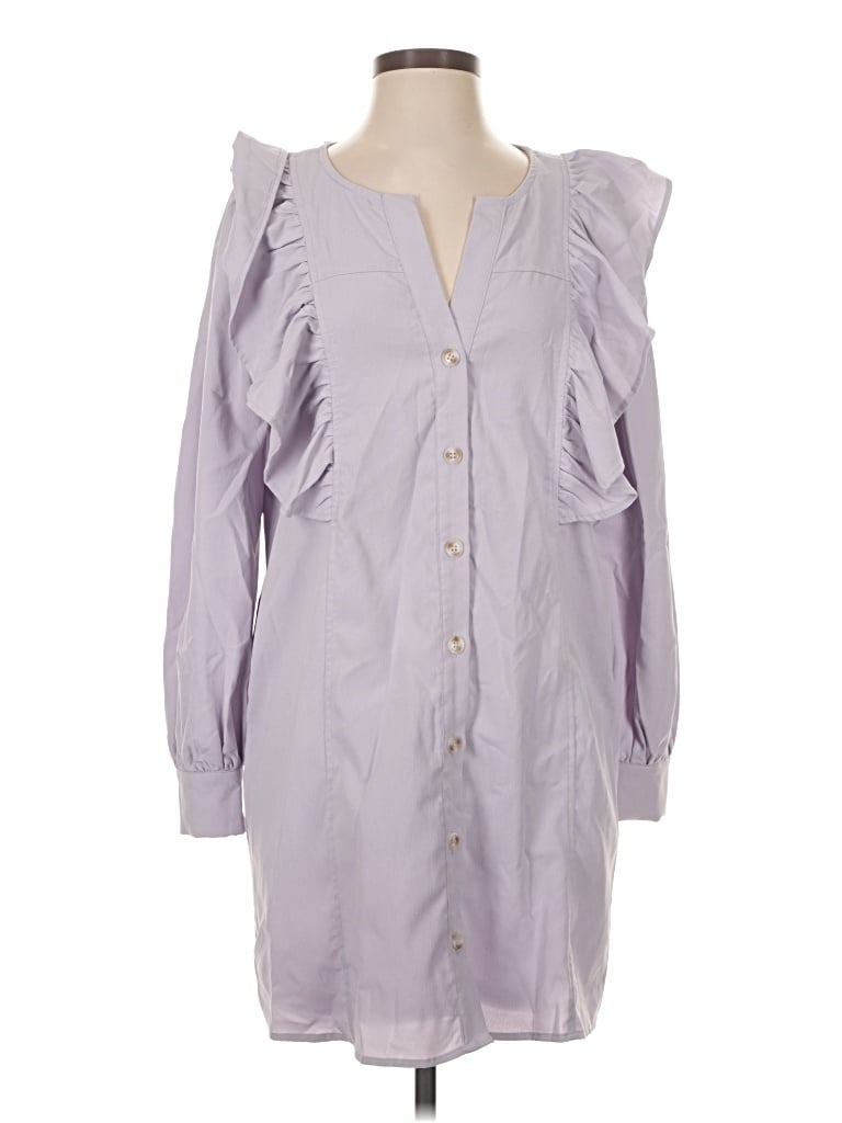 Entro Casual Dress In Purple