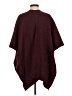 No Boundaries Burgundy Poncho One size - photo 2