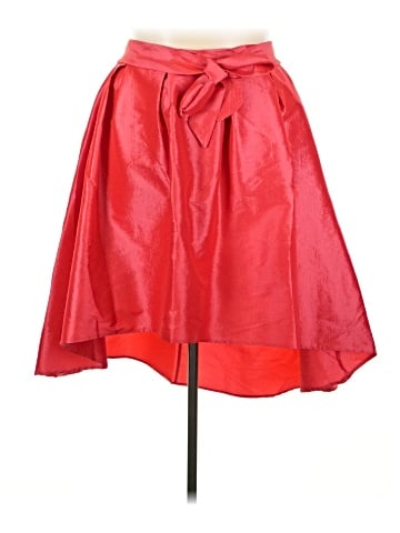 FASHION TO FIGURE Faux Leather Skirt (view 1)