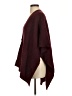 No Boundaries Burgundy Poncho One size - photo 5