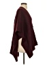 No Boundaries Burgundy Poncho One size - photo 4