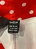 Shein 100% Polyester Polka Dots Red Casual Skirt Size L - photo 4