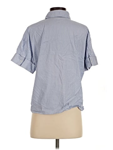Theory Short Sleeve Button-Down Shirt (view 2)