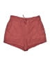 OAT 100% Lyocell Solid Red Shorts Size S - photo 1