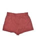 OAT 100% Lyocell Solid Red Shorts Size S - photo 2
