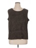 Citiknits Black Sleeveless Blouse Size 1X - photo 1
