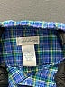 Ralph Lauren 100% Cotton Plaid Blue Long Sleeve Button-Down Shirt 6-9 MO / 9 MO - photo 3