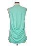 Marika Teal Sleeveless T-Shirt Size L - photo 2