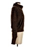 Equipment Animal Print Brown Wool Pullover Sweater Size S - photo 4