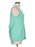 Marika Teal Sleeveless T-Shirt Size L - photo 4