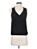 Mi ami 100% Polyester Black Sleeveless Blouse Size XS - photo 1