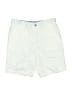 Janie and Jack Solid Ivory Khaki Shorts Size 12 - photo 1