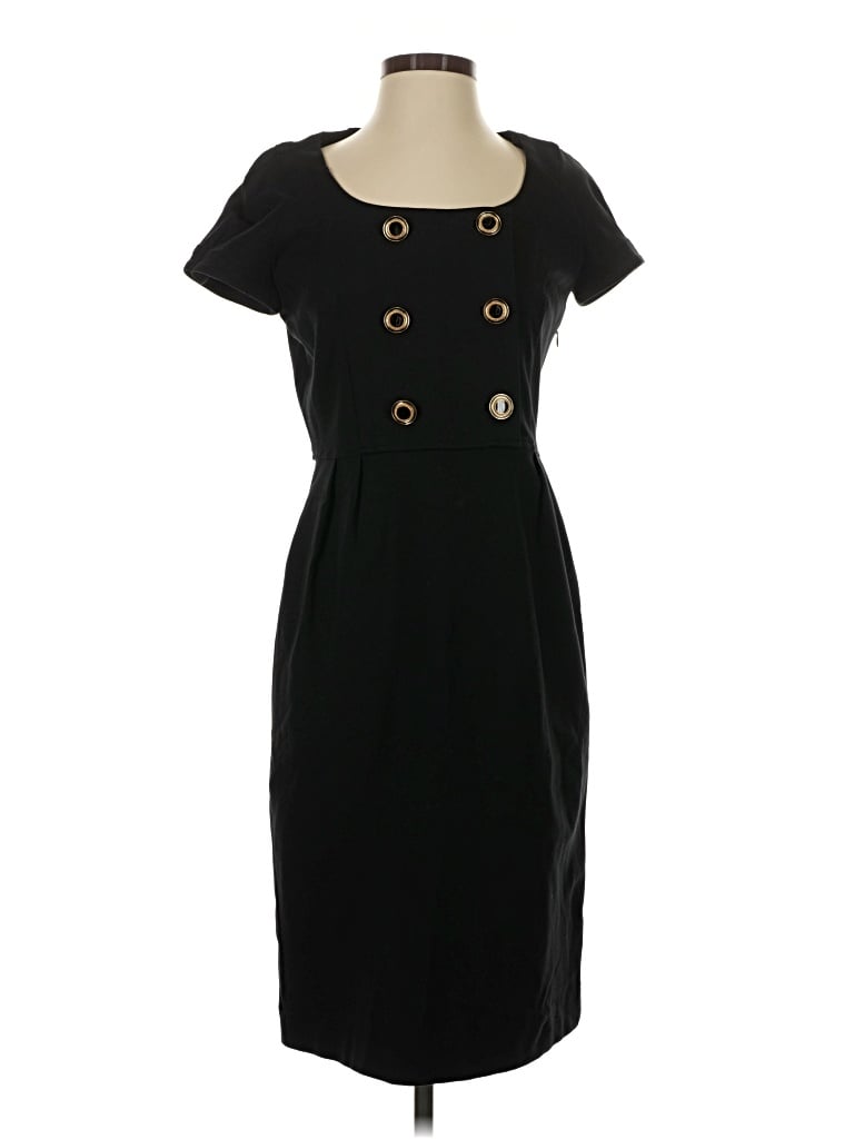 Pre-owned Assorted Brands Casual Dress In Black