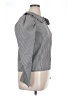Pieces 100% Polyester Houndstooth Gray Long Sleeve Blouse Size XL - photo 4