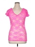 Deb Pink Short Sleeve Top Size XL - photo 1