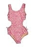 Crewcuts Tweed Pink One Piece Swimsuit Size 4 - 5 - photo 1