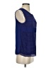 Brixon Ivy 100% Cotton Blue Sleeveless Top Size S - photo 4