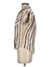Mod Boutique Stripes Ivory Short Sleeve Blouse Size S - photo 5