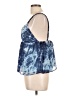 Sim & Sam Blue Sleeveless Blouse Size L - photo 5