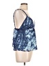 Sim & Sam Blue Sleeveless Blouse Size L - photo 4