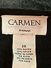 Carmen Carmen Marc Valvo Black Pullover Sweater Size 3X - photo 7