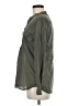 Zara Basic 100% Baumwolle Green Long Sleeve Button-Down Shirt Size M - photo 5