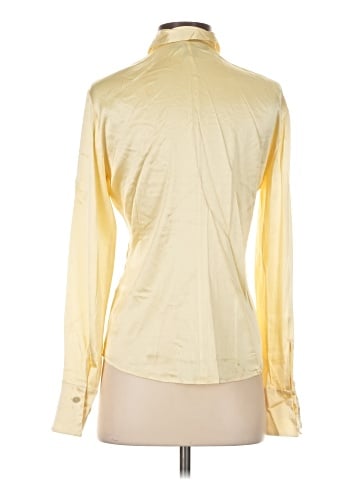 Linda Allard Ellen Tracy Long Sleeve Silk Top (view 2)