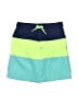 Jumping Beans Color Block Green Board Shorts Size 2T - photo 1