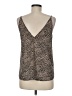 Allison Joy 100% Polyester Tan Tank Top Size M - photo 2