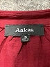 AaKaa 100% Polyester Burgundy Casual Dress Size S - photo 7