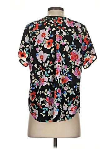 Yumi Kim Short Sleeve Silk Top (view 2)