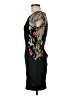 BCX Graphic Black Cocktail Dress Size 7 - photo 5