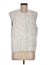Central Park West 100% Polyester Silver Sweater Vest Size M - photo 1