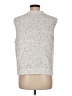 Central Park West 100% Polyester Silver Sweater Vest Size M - photo 2