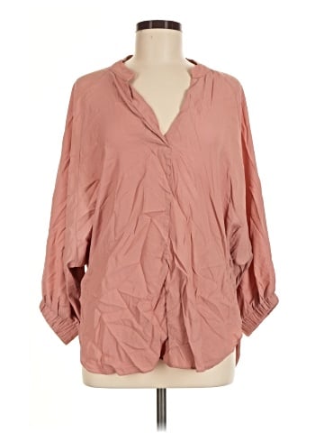 Mustard Seed 3/4 Sleeve Blouse (view 1)