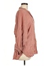 Mustard Seed 100% Polyester Pink 3/4 Sleeve Blouse Size M - photo 4