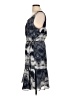Libby Edelman 100% Polyester Tie-dye Gray Casual Dress Size L - photo 5