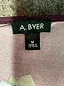 A. Byer Paisley Black Casual Dress Size M - photo 7
