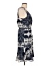 Libby Edelman 100% Polyester Tie-dye Gray Casual Dress Size L - photo 4