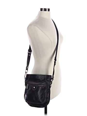 B Makowsky Leather Crossbody Bag (view 2)