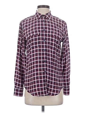 Equipment Long Sleeve Button-Down Shirt (view 1)