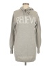 Derek Heart 100% Acrylic Gray Pullover Sweater Size M - photo 1
