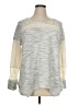 Style&Co Silver Pullover Sweater Size XL - photo 1