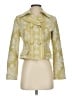 Apostrophe 100% Cotton Paisley Gold Jacket Size 2 - photo 1