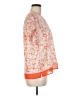DKNY 100% Polyester Orange Short Sleeve Blouse Size M - photo 4