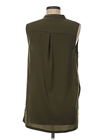 Shades of Grey by Micah Cohen Sleeveless Blouse (view 2)