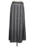 Robert Louis Polka Dots Gray Casual Skirt Size L - photo 2
